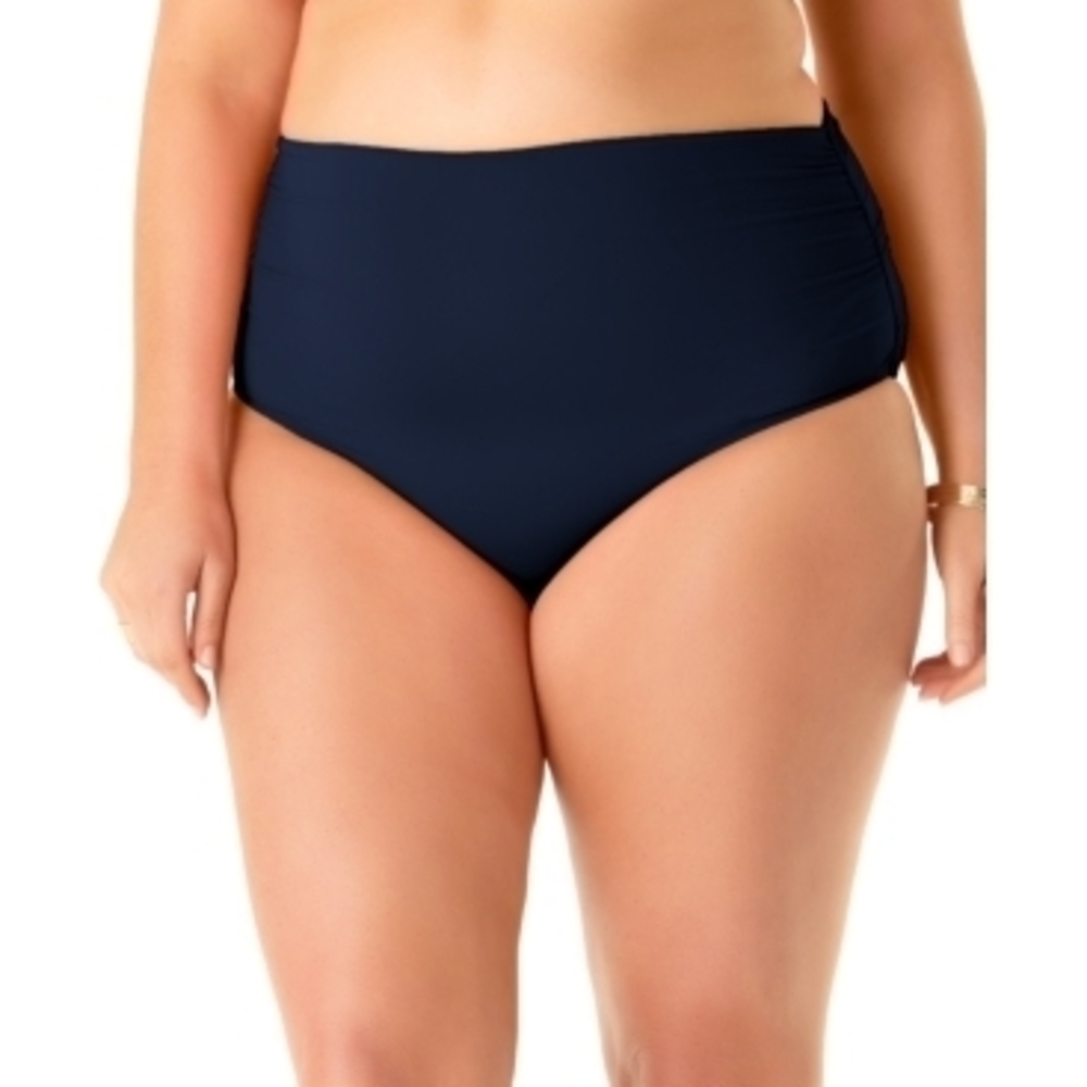 NWT Anne Cole Women's Plus Size Live in Color Convertible Swim Bottom